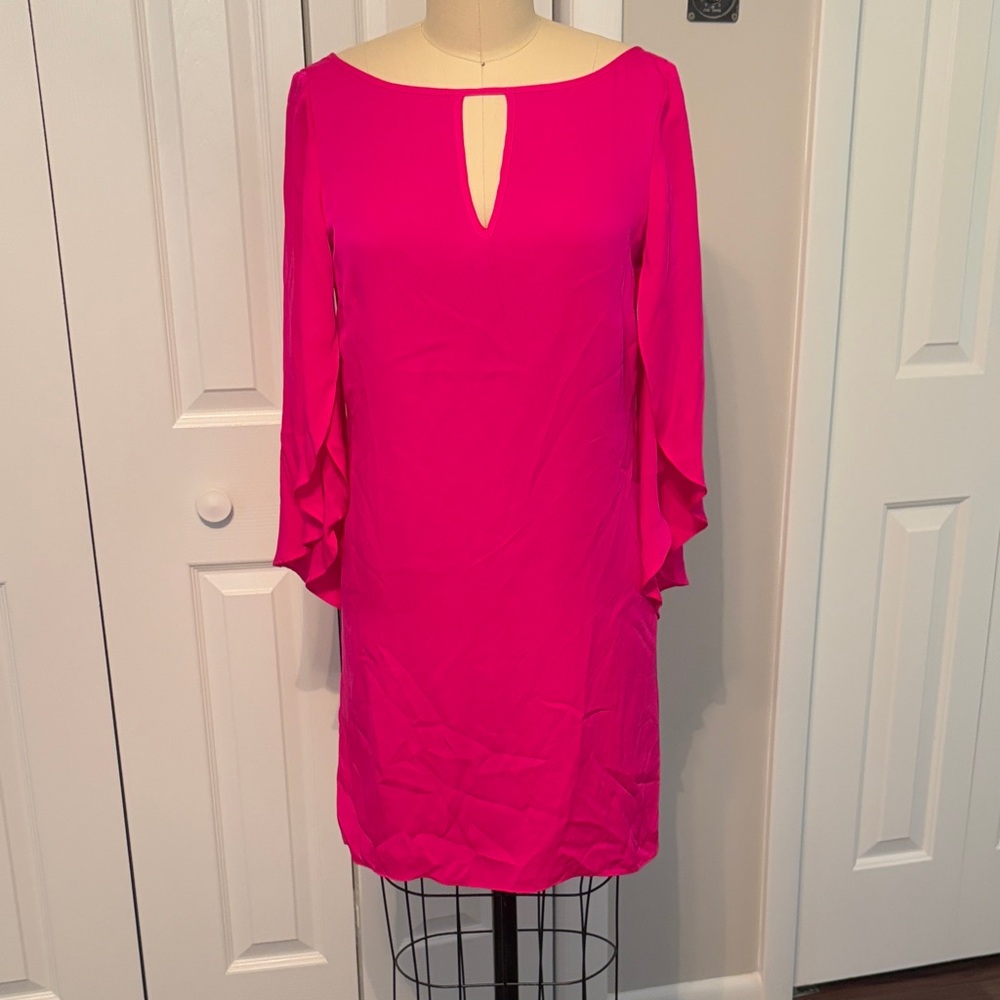Milly Pink Long Sleeve Dress